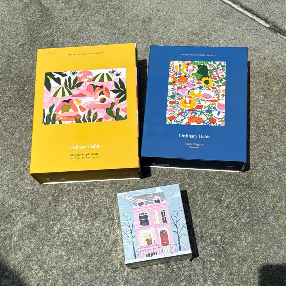 Ordinary habits puzzle lot